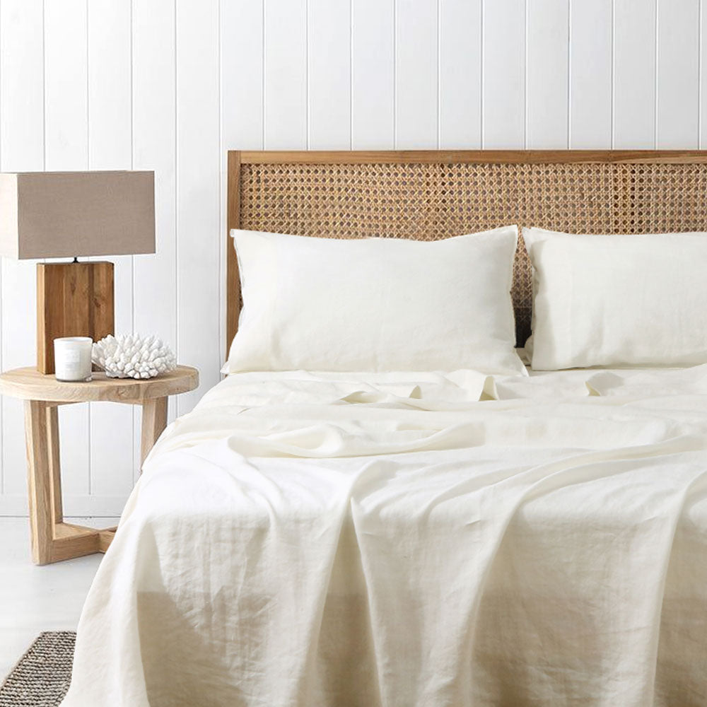 Creamy White sheet set-victory symbol