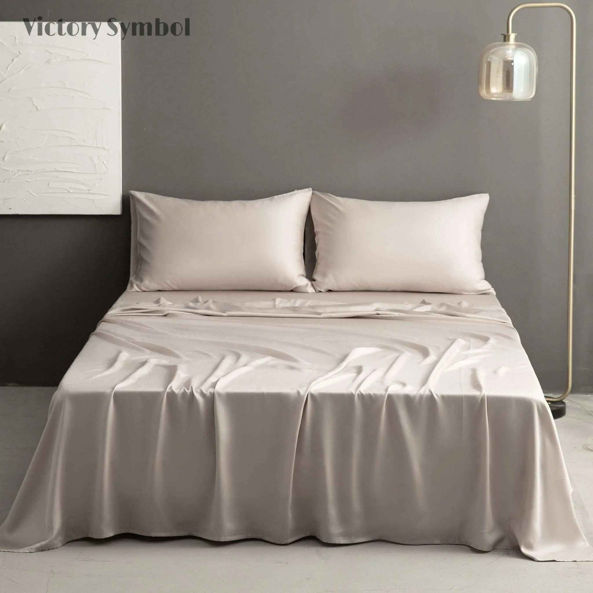 Khaki 100% Tencel Sheets Set