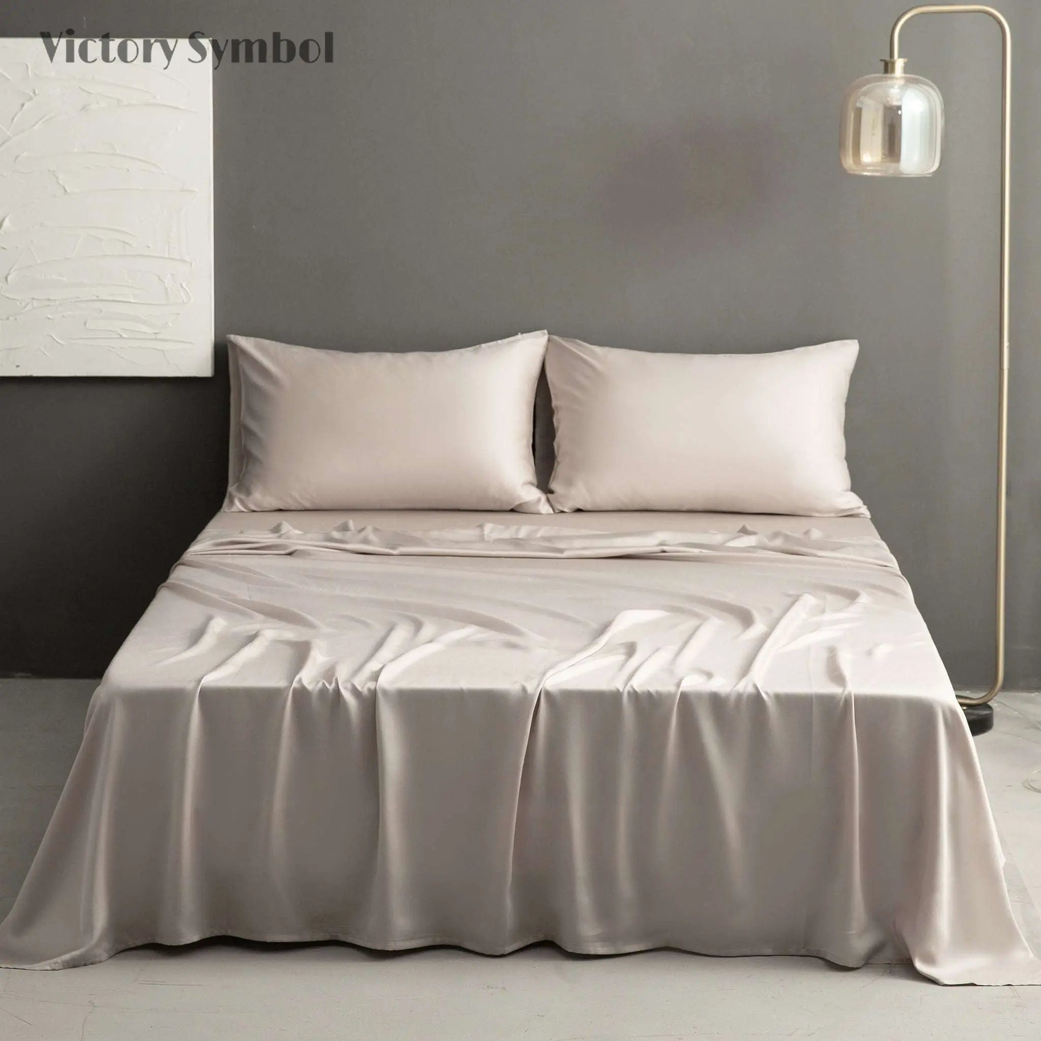 Khaki 100% Tencel Sheets Set