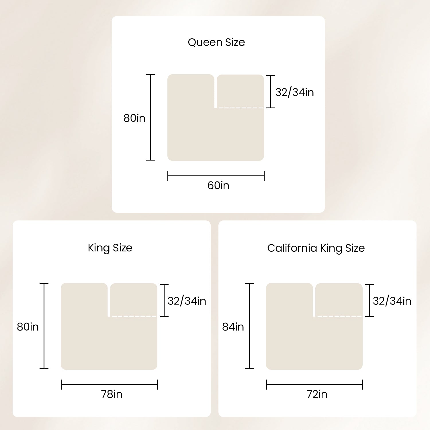 Natural Undyed Linen 100% Organic Linen Top Split Adjustable Fitted Sheet For Adjustable Beds-Victory Symbol