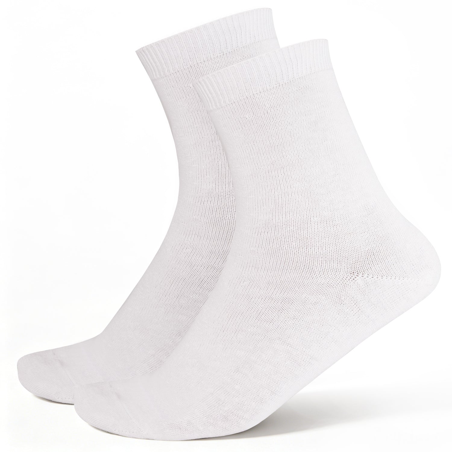 White 100% Organic Hemp Socks - Breathable & Anti-Odor-Victory Symbol