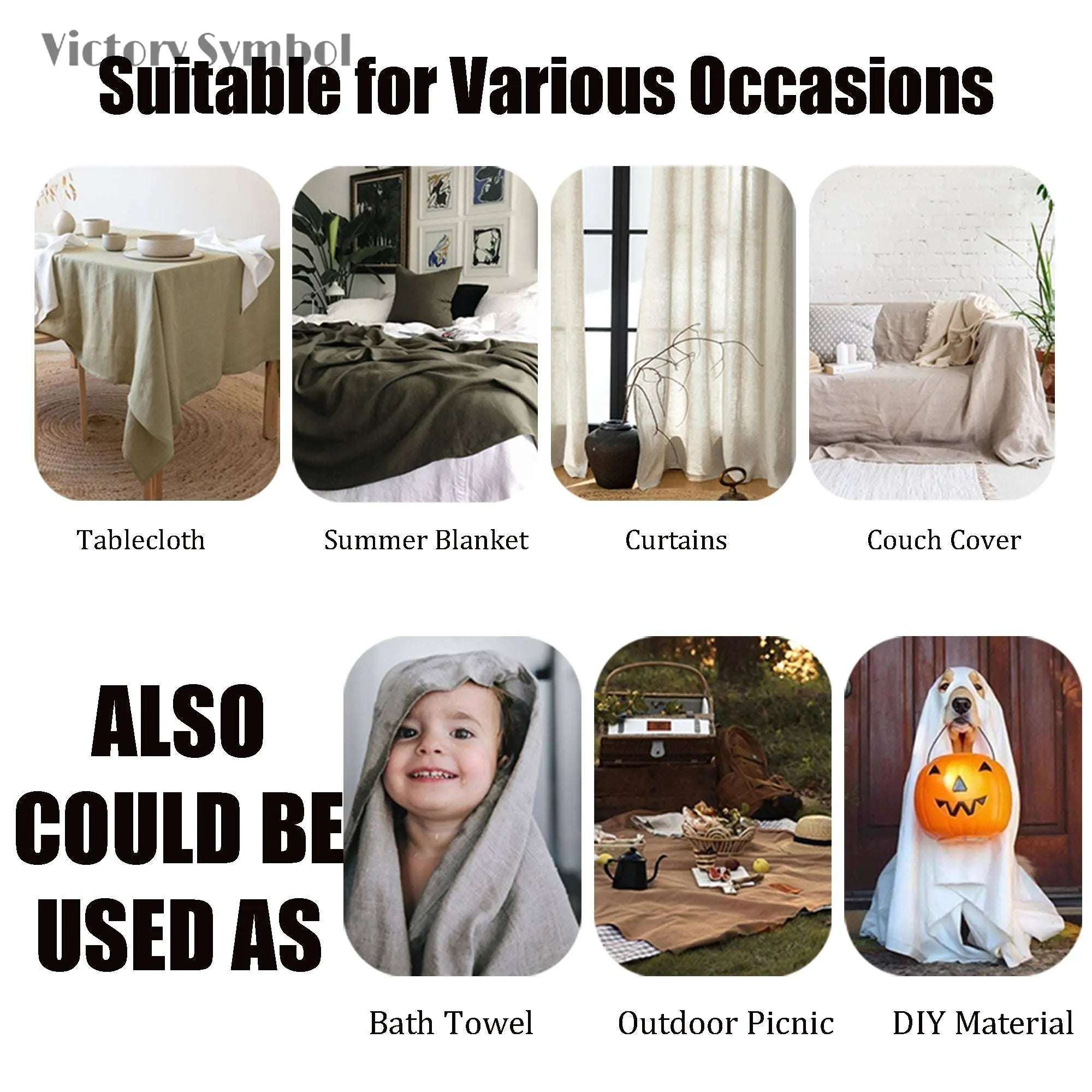 Yellow Stripe 100% Organic Linen Yarn Dyed Flat Sheet - Victory Symbol