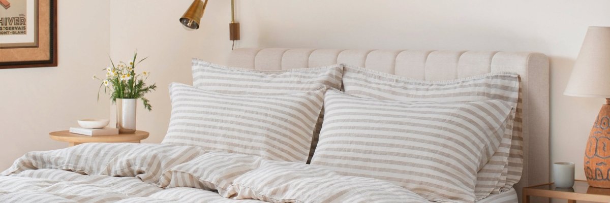Linen Pillowcases - Victory Symbol