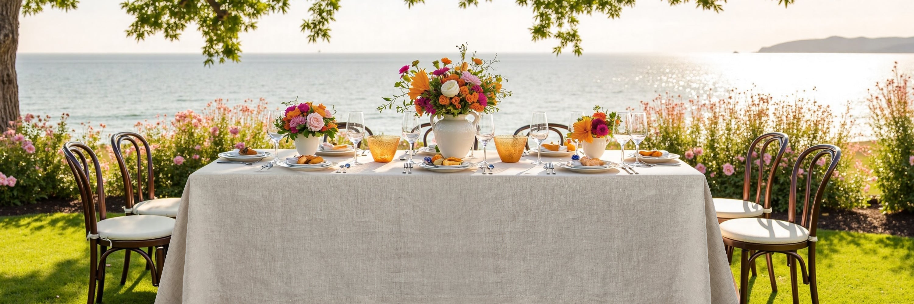 Linen-Tablecloths- Victory Symbol