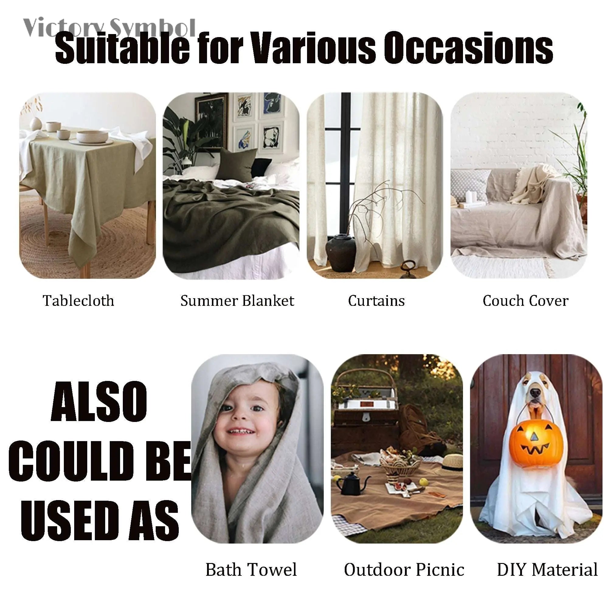 Burgundy 100% Organic Linen Flat Sheet - Victory Symbol