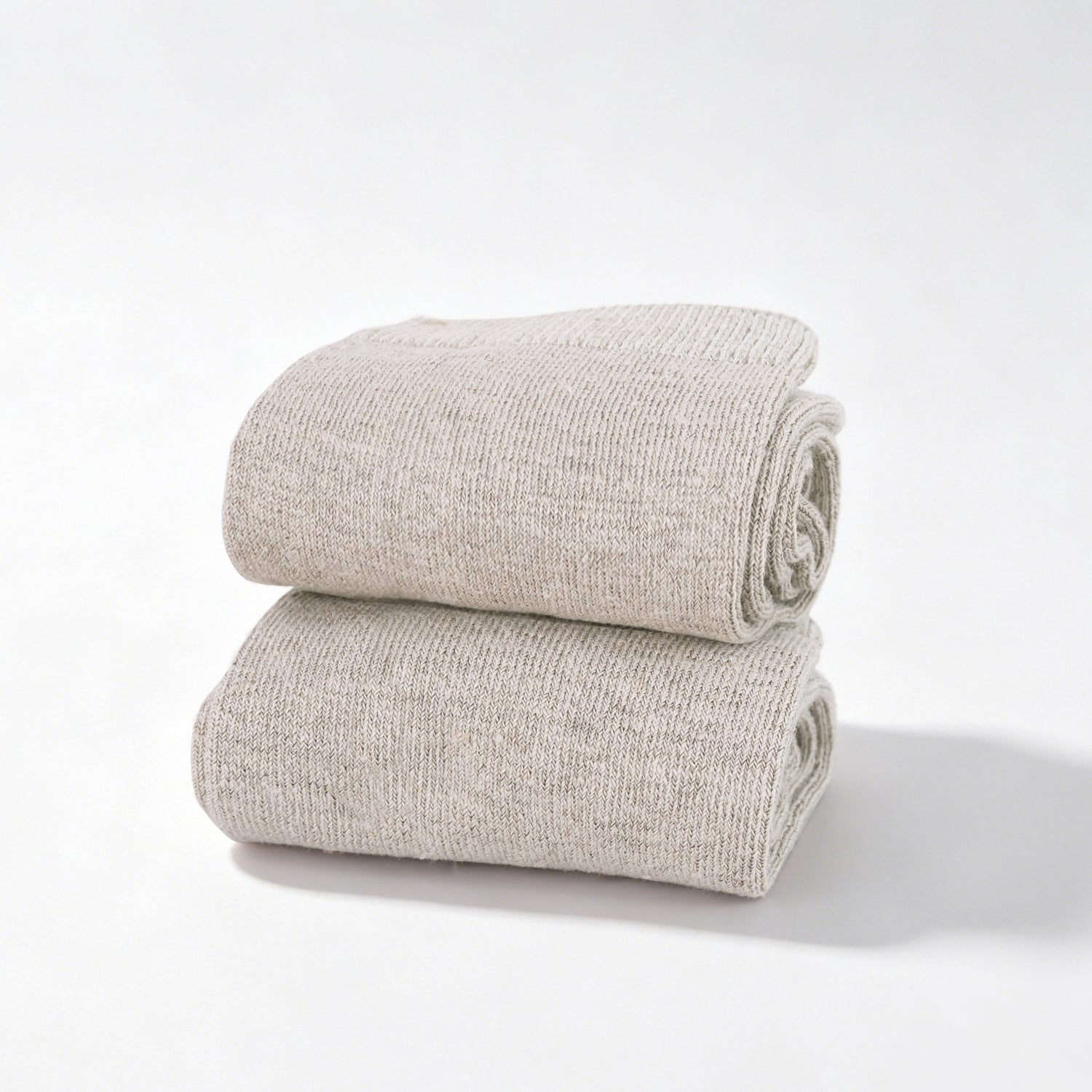 Grey 100% Organic Hemp Socks - Breathable & Anti-Odor-Victory Symbol