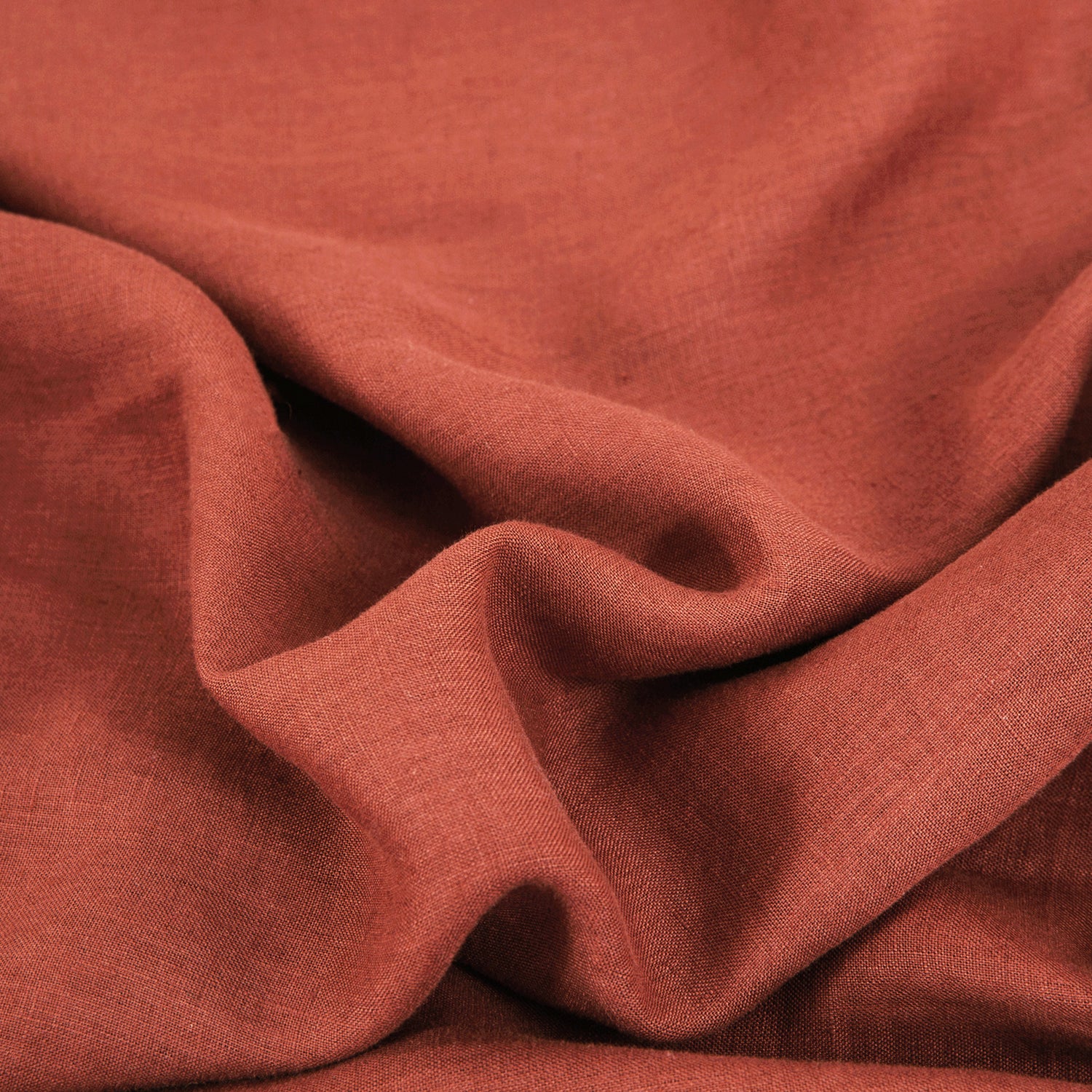 Paprika Red 100% Organic Linen Pillowcases-Victory Symbol
