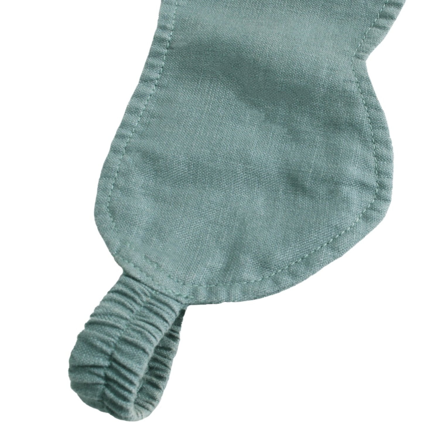 Blue Grey 100% Organic Linen Eye Mask - Victory Symbol