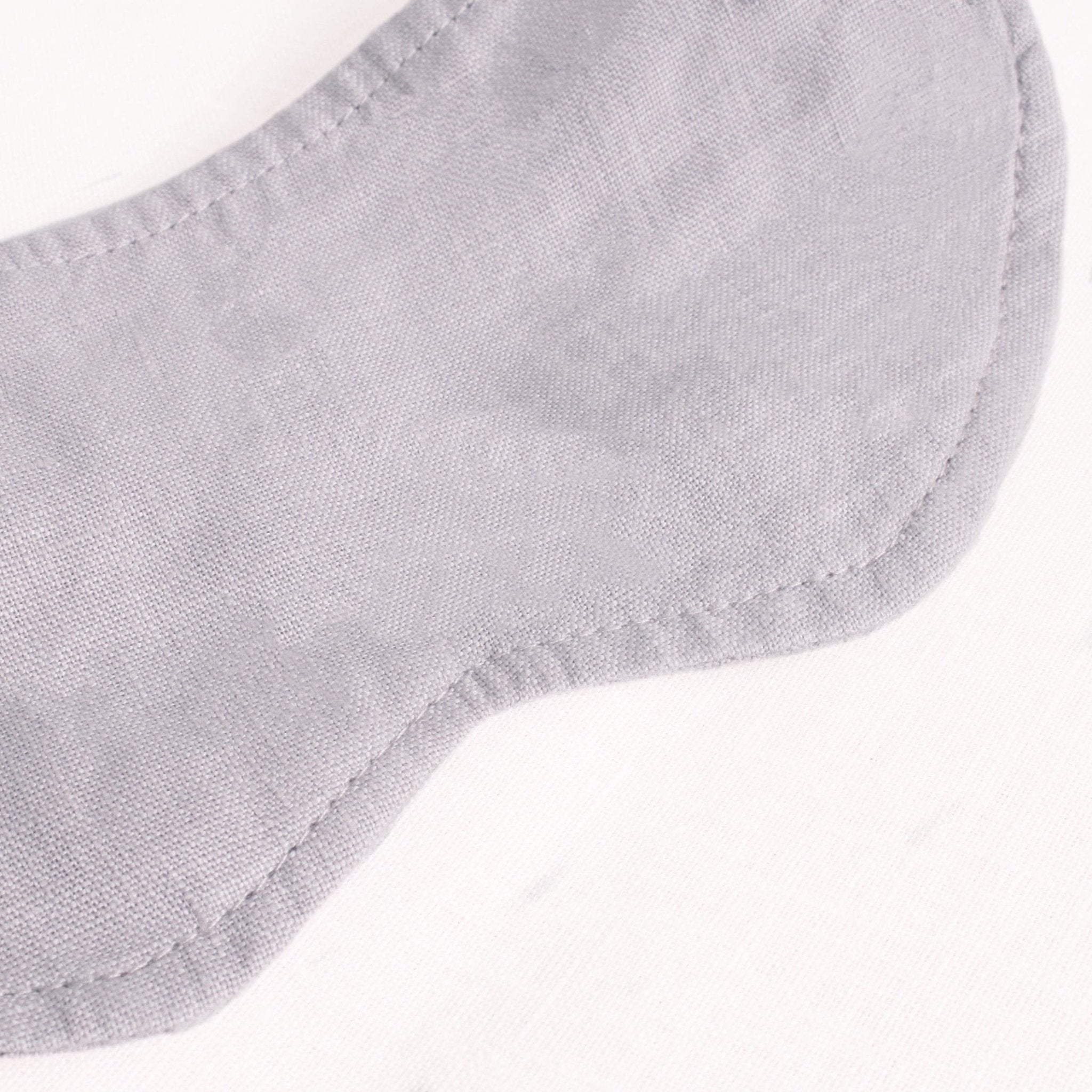 Light Purple 100% Organic Linen Eye Mask - Victory Symbol